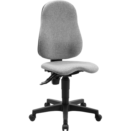 Topstar Chaise de bureau pivotante "Ortho Point", gris clair