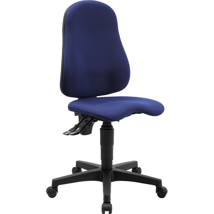 Topstar Chaise de bureau pivotante "Ortho Point", bleu