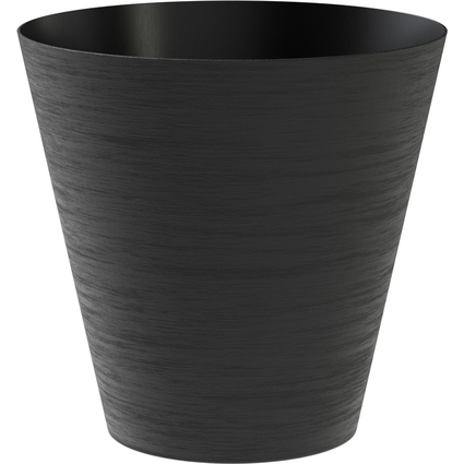 tera Pot de fleurs "Hoop", diamtre: 160 mm, black