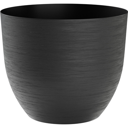 tera Pot de fleurs "Over", diamtre: 280 mm, black