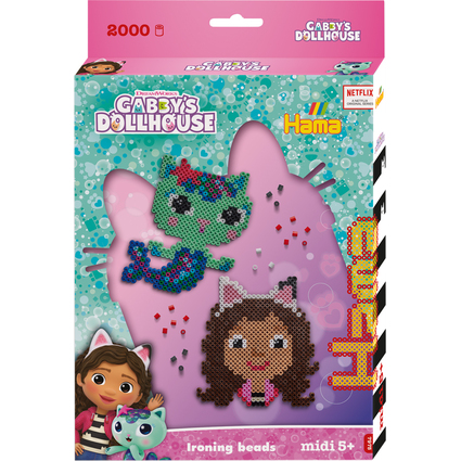 Hama Perles  repasser "Gabbys Dollhouse", coffret cadeau