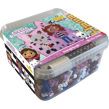 Hama Perles  repasser maxi+plateau "Gabbys Dollhouse", Box