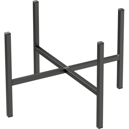 tera Support mtallique "Iron Stand 04", mat, noir