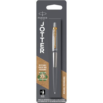 PARKER Stylo à encre gel JOTTER Acier G.T.