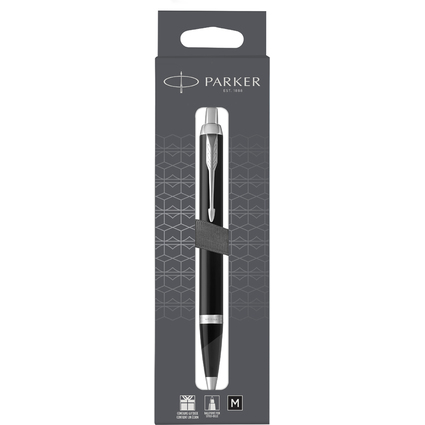 PARKER Stylo  bille rtractable IM Noir mat C.T.