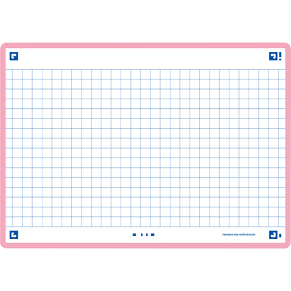 Oxford Fiches "Flash 2.0", 105 x 148 mm, rose