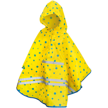 ROTH Poncho de pluie enfants ReflActions "Roar", jaune/bleu