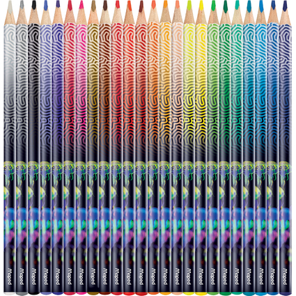 Maped Crayon de couleur DEEPSEA PARADISE, tui carton de 24