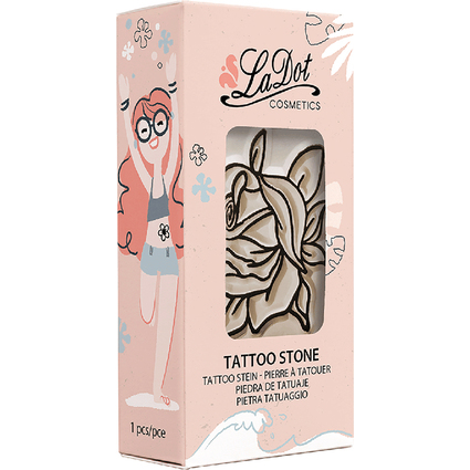 COLOP Pierre de tatouage LaDot "rose", grand