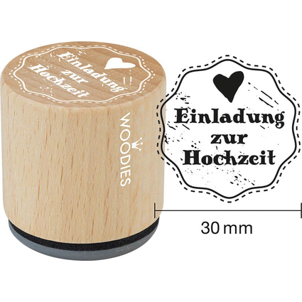 COLOP Motiv-Stempel Woodies "Einladung zur Hochzeit"