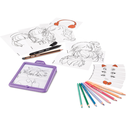 Maped Creativ Table lumineuse  LED AVATAR MANGA, lilas