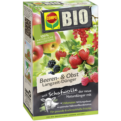 COMPO BIO Beeren- und Obst Langzeitdnger, 2 kg