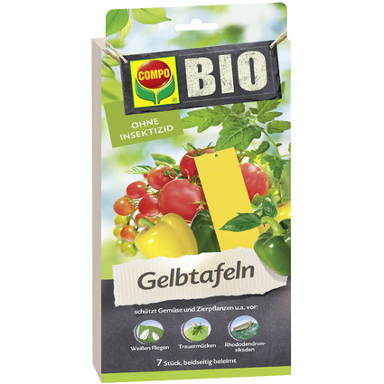 COMPO BIO Gelbtafeln, Leimfalle, insektizidfrei