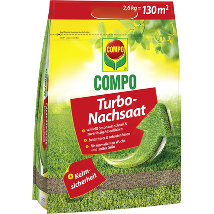 COMPO Turbo-Nachsaat, 2,6 kg fr 130 qm