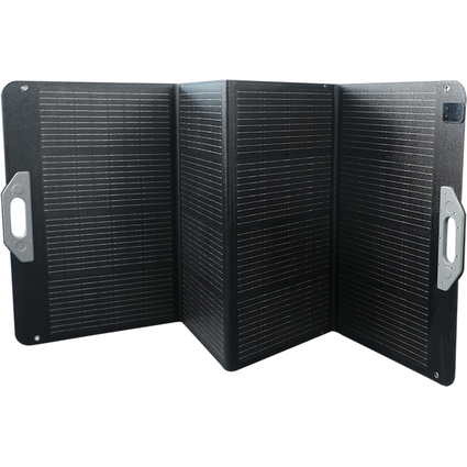 LogiLink Panneau solaire, 200 watts, pliable, noir