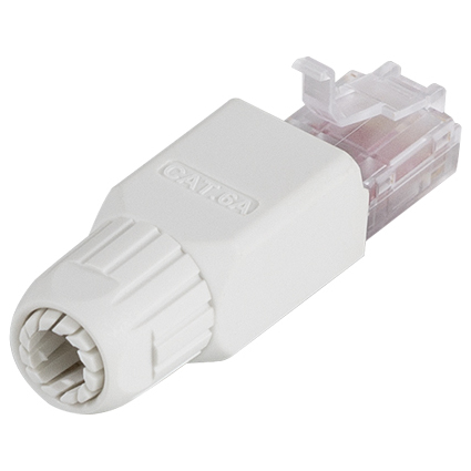 Connecteur RJ45 pour montage sur le terrain, cat. 6A