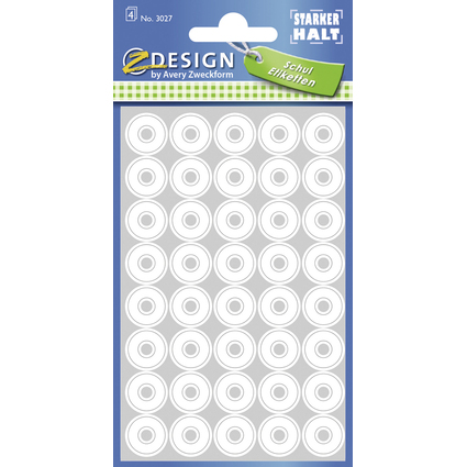 ZDesign SCHOOL Oeillet de renforcement, 13 mm, blanc