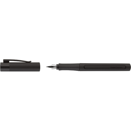 FABER-CASTELL Stylo plume LOOP, B, noir