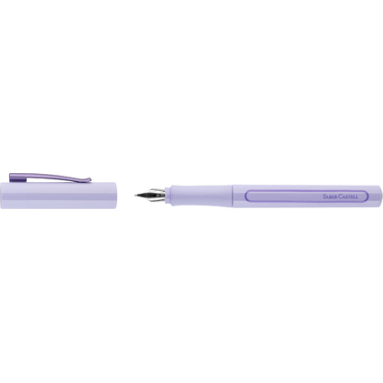 FABER-CASTELL Stylo plume LOOP, B, lilas