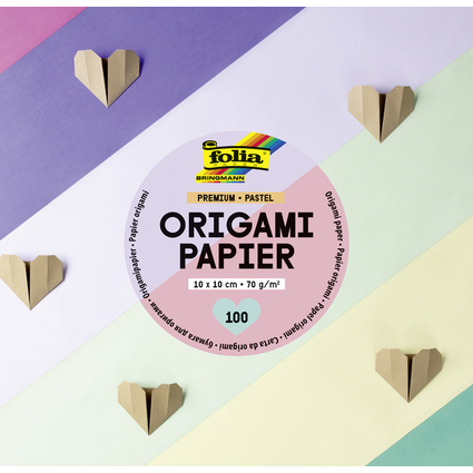 folia Feuille de papier pour origami PREMIUM PASTEL