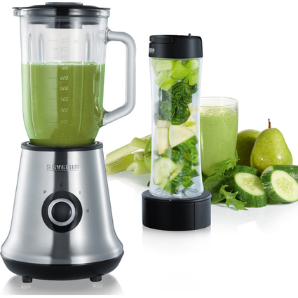 SEVERIN Mixeur multifonction + Smoothie Mix & Go SM 7971