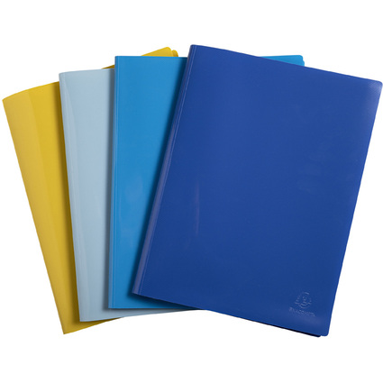 EXACOMPTA Protge-documents Bee Blue, A4, PP, 20 pochettes