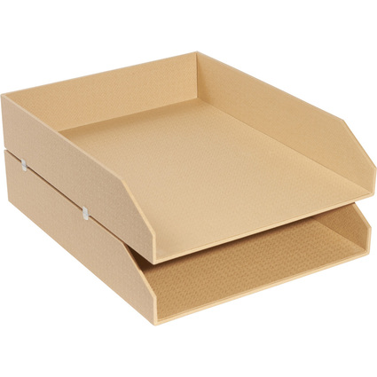 EXACOMPTA Set de corbeilles  courrier Office by Me, beige