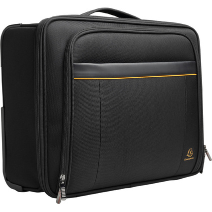 EXACOMPTA Trolley de voyage ECO, polyester, noir