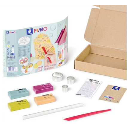 FIMO Kit de pte  modeler SOFT design slab,  cuire au four