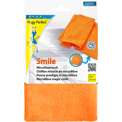 Peggy Perfect Chiffon microfibre "Smile", orange