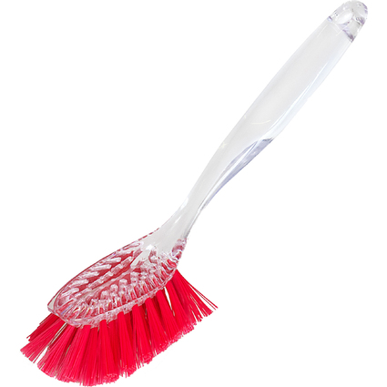 Peggy Perfect Brosse  vaisselle, ovale, transparent, 240 mm