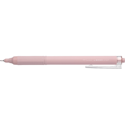 TOMBOW Stylo  bille rtractable "MONO graph Lite", rose