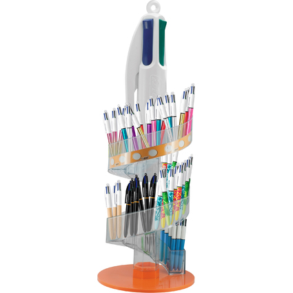 BIC Stylo  bille rtractable 4 Colours, tour de 96 pices