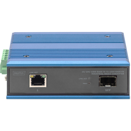 DIGITUS Convertisseur mdia industriel Gigabit Ethernet