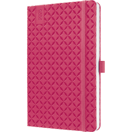 sigel Agenda de poche Jolie Flair 2025, A5, fuchsia