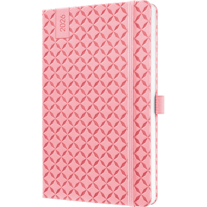 sigel Agenda de poche Jolie Flair 2026, A6, rose