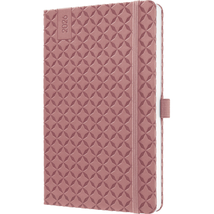 sigel Agenda de poche Jolie Flair 2026, A5, brun rouille