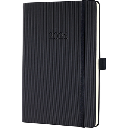 sigel Agenda planning Conceptum 2026, env. A5, noir