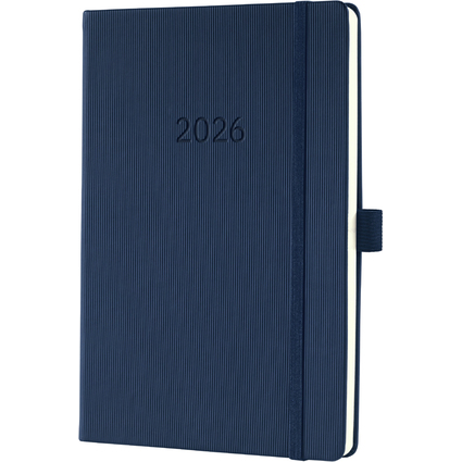 sigel Agenda planning Conceptum 2026, env. A5, bleu fonc