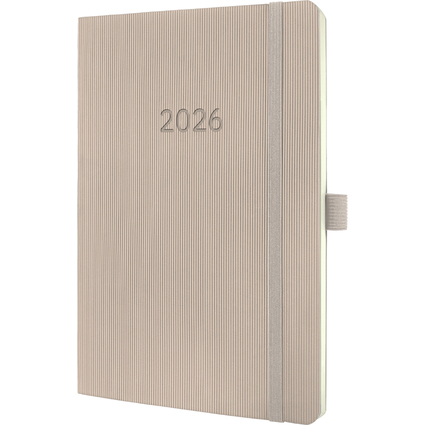 sigel Agenda planning Conceptum 2026, env. A5, taupe