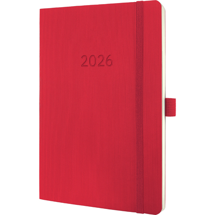 sigel Agenda planning Conceptum 2026, env. A5, rouge