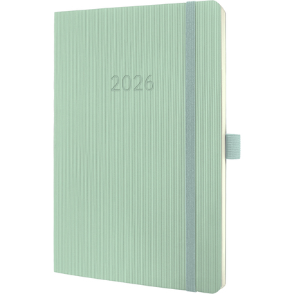 sigel Agenda planning Conceptum 2026, env. A5, vert menthe