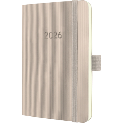 sigel Agenda de poche Conceptum 2026, env. A6, taupe