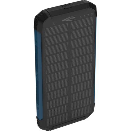 ANSMANN Batterie externe mobile PB212W, solaire, 10.000 mAh