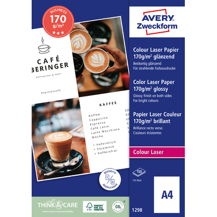 AVERY Zweckform Papier pour imprimante laser BUSINESS, A4