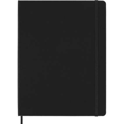 MOLESKINE Carnet rigide, XL/A4, lign, noir