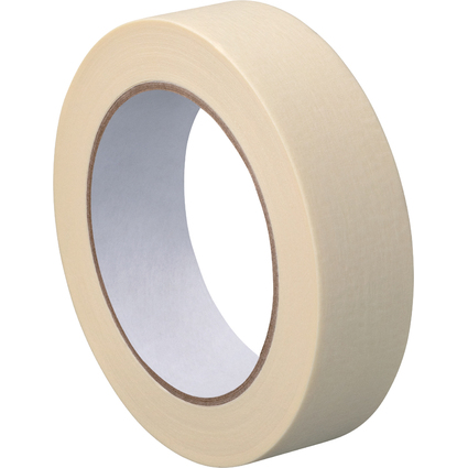 WESTEX Ruban de masquage crpe Profi, 29 mm x 50 m, beige