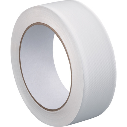 WESTEX Ruban de pltrage PVC rainur, 38 mm x 33 m, blanc