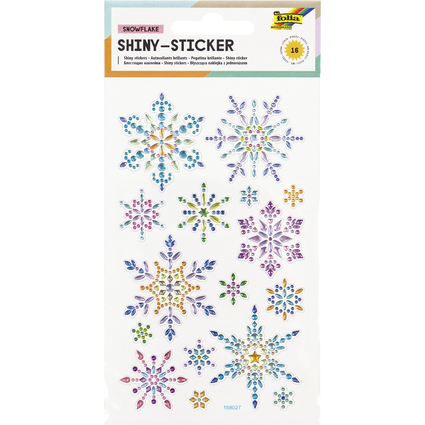 folia Sticker brillant SNOWFLAKE