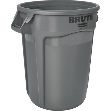 Rubbermaid Collecteur BRUTE 121,1 litres, en PP, gris